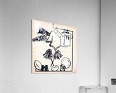 1970s Penn State Art  Acrylic Print