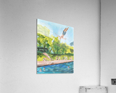 Barton Springs. Zach C  Acrylic Print