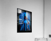 A Telios Guardian Posted At The Ancient Pelious Gateway Gorgeous AI Concept Art by Xzendor7 Acrylic Print
