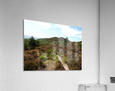 Scottish Highlands Hill Landscape                                                                                                                       Acrylic Print