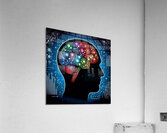 Braineeez 8 Acrylic Print