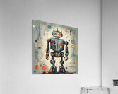 robot  Abstract style Acrylic Print