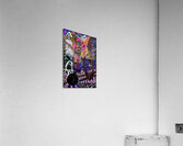 Abstract Vibrant Robots Acrylic Print