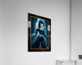 Zephyrine Knight Mysterious Journey Aboard The Obsidian Shadow Mesmerizing AI Concept Art by Xzendor7 Acrylic Print