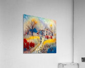   COUNRTYSIDE ......VELVET ABSTRACT    Acrylic Print