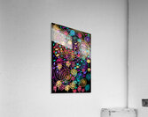 Abstract Line Shapes Acrylic Print