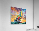 INTO THE TRIANGLE Acrylic Print