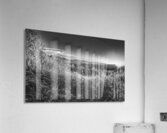 Porter Mountain Black and White Acrylic Print