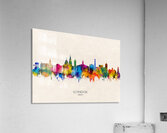 Ulyanovsk Russia Skyline Beige Acrylic Print