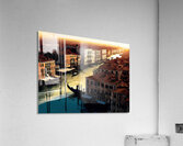 VENICE SUNRISE......WIDESCREEN Acrylic Print