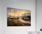 Serenity by the Lofoten Coastal Road Acrylic Print