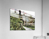 Scottish Highlands High Speed Train and Bridge                                                                                                                      Acrylic Print