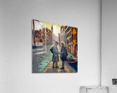 TIL WE MEET AGAIN......VELVET ABSTRACT Acrylic Print