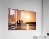 Sunset celebration in Key West Florida Acrylic Print