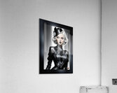 Art Deco Noir Glamour Portrait Of Isabella Fiorella Gorgeous  AI Concept Art by Xzendor7 Acrylic Print