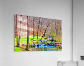 SPLASHING BROOK Acrylic Print