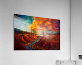 Water Sculpture Acrylic Print