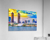  SEASIDE ABLAZE  Acrylic Print