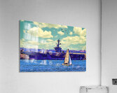 SAILING THE PACIFIC   Acrylic Print