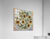 ArtXcl 1004 mandala flowers Acrylic Print