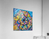 ArtXcl 1003 mandala flowers Acrylic Print