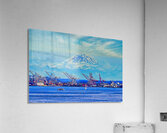 WINTER HARBOR   Acrylic Print