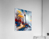 2X THE LIGHT......VELVET ABSTRACT Acrylic Print