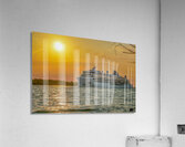 Le Viking au crepuscule Acrylic Print