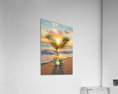 Sunset Reflections in Paradise up Acrylic Print