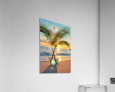 Tropical Sunset Reflections Acrylic Print
