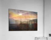 Sunset Over the Smoky Mountains Acrylic Print