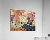 Abstract Autumnal Woodland Acrylic Print