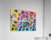 Abstract Colourful Blooms  Acrylic Print