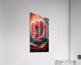 an impressionistic impasto oil painting  mnzHrOn4 Acrylic Print