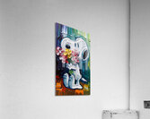 an impressionistic impasto oil painting  OTjkGrO8 Acrylic Print