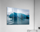 Glacier Blue Acrylic Print