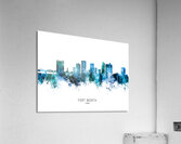 Fort Worth Texas Skyline Acrylic Print