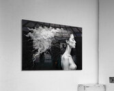 Wild Hair BW Acrylic Print