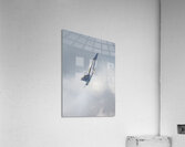 Blue Angel  5 Solo Plane in Vertical Ascent Acrylic Print