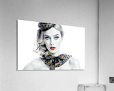 Red Lips II Acrylic Print