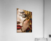 Red Lips Acrylic Print