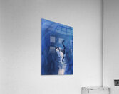 Happy tuxedo cat Acrylic Print