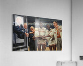 1966 Texas Western Basketball Championship Art Acrylic Print
