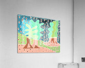 Abstract Forest Scene Acrylic Print
