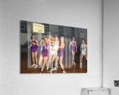 High Point Basketball Vintage Art Acrylic Print