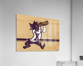 1960s Kansas State Willie Wildcat Cartoon Art Acrylic Print