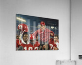 1976 Rutgers Football Painting Acrylic Print