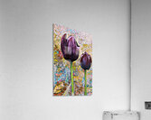 Arte 009 painted tulips Acrylic Print