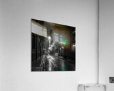Rainy Alley at Midnight Acrylic Print