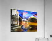 Sea of Tranquility Acrylic Print